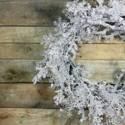 Northlight 22" Clear Ice & Snowflakes Black Twigs Wreath -Northlight Sale Store D046852S 13