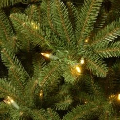 7.5ft. Pre-Lit Natural Fraser Medium Fir Artificial Christmas Tree, Clear Lights -Northlight Sale Store D228375S 13