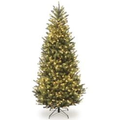 7.5ft. Pre-Lit Natural Fraser Fir Artificial Christmas Tree, Clear Lights