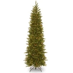 6.5ft. Pre-Lit Grand Fir Artificial Christmas Tree, Clear Lights