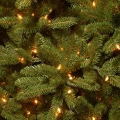 6.5ft. Pre-Lit Grand Fir Artificial Christmas Tree, Clear Lights -Northlight Sale Store D228457S 13