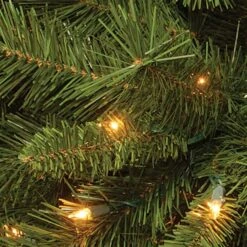 6.5ft. Pre-Lit Winchester Pine Artificial Christmas Tree, Clear Lights -Northlight Sale Store D228588S 3