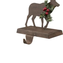 Glitzhome® 6.5" Reindeer Stocking Holder -Northlight Sale Store D231666S 4