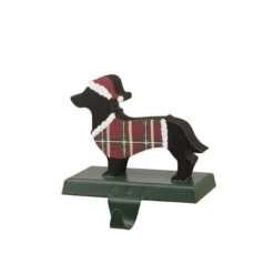 Glitzhome® 6" Dachshund Stocking Holder