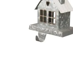 Glitzhome® 6" Galvanized House Stocking Holder -Northlight Sale Store D231677S 6