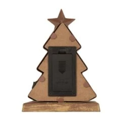 Glitzhome® LED Tree & Gift Box Stocking Holder Set -Northlight Sale Store D231701S 6