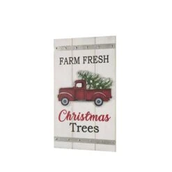 Glitzhome® 24" Wooden & Metal Truck Wall Décor