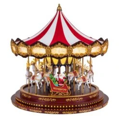 Deluxe LED Christmas Carousel