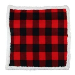 Northlight Black & Red Buffalo Plaid Throw Pillow Cover -Northlight Sale Store D236859S 1 1