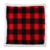 Northlight Black & Red Buffalo Plaid Throw Pillow Cover