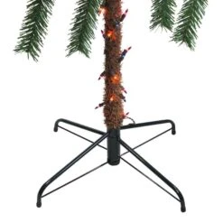 Northlight 4ft. Pre-Lit Artificial Tropical Outdoor Palm Christmas Tree, Multicolor Lights -Northlight Sale Store D236953S 2