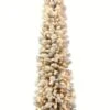 6.5ft. Pre-Lit Portland Pine Artificial Christmas Tree, Clear Lights