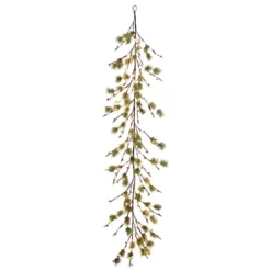 6ft. Twig Artificial Garland, Warm White LED Twinkle Lights 6 6ft. Twig Artificial Garland, Warm White LED Twinkle Lights -Northlight Sale Store D248323S 20