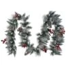 9ft. Sterling Pine Artificial Garland With Pinecones & Red Berries