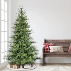 7.5ft. Pre-Lit Alberta Spruce Artificial Christmas Tree, Warm White LED Lights -Northlight Sale Store D248385S 25