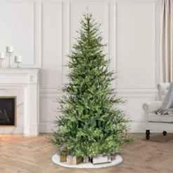 7.5ft. Pre-Lit Alberta Spruce Artificial Christmas Tree, Warm White LED Lights -Northlight Sale Store D248385S 26