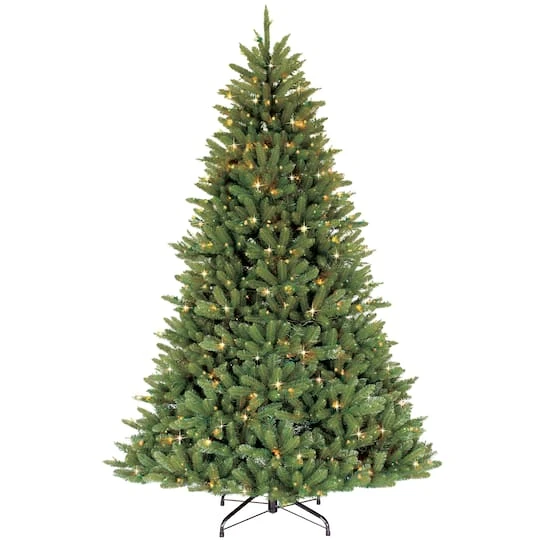 7.5ft. Pre-Lit Fraser Fir Artificial Christmas Tree, Color Select Clear & Multi-Colored Lights 8 7.5ft. Pre-Lit Fraser Fir Artificial Christmas Tree, Color Select Clear & Multi-Colored Lights - Image 8