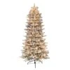 7.5ft. Pre-Lit Fraser Fir Artificial Christmas Tree, Clear Lights