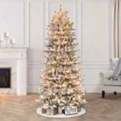 7.5ft. Pre-Lit Fraser Fir Artificial Christmas Tree, Clear Lights -Northlight Sale Store D248422S 26