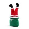 15" Mini Animated Santa Christmas Kickers In Bag