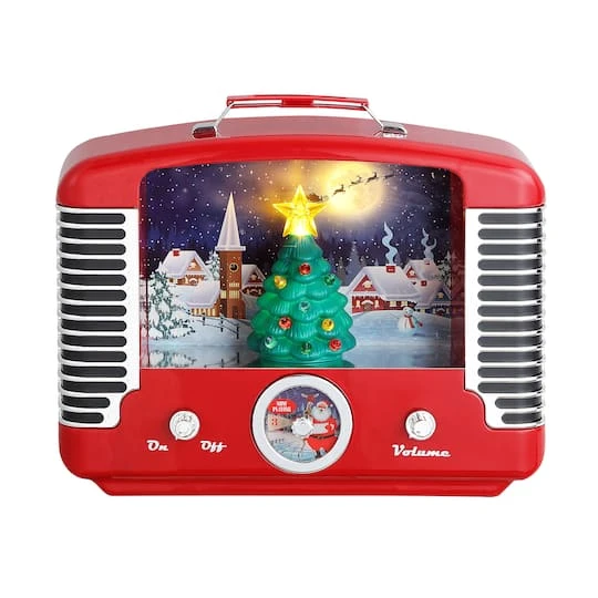 Lighted Christmas Holiday Radio 2 Lighted Christmas Holiday Radio - Image 2