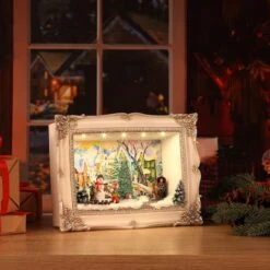 Mr. Christmas Village Animated Shadow Box Scenes -Northlight Sale Store D250153S 2