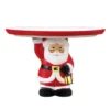 Lit Santa Cake Plate