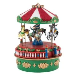 Carousel Mini Carnival Music Box -Northlight Sale Store D250227S 2