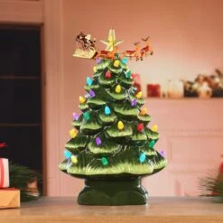 Animated Nostalgic Christmas Tree -Northlight Sale Store D250245S 2