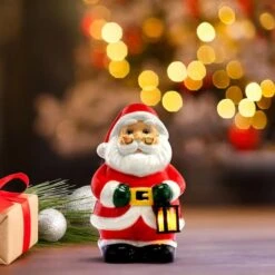 Mr. Christmas 5.5" LED Nostalgic Santa Figure 5 Mr. Christmas 5.5" LED Nostalgic Santa Figure -Northlight Sale Store D250266S 2