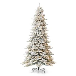 9ft. Pre-Lit Fir Artificial Christmas Tree, Warm White LED Lights