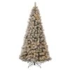 9ft. Pre-Lit Artificial Spruce Christmas Tree, Warm White LED Lights