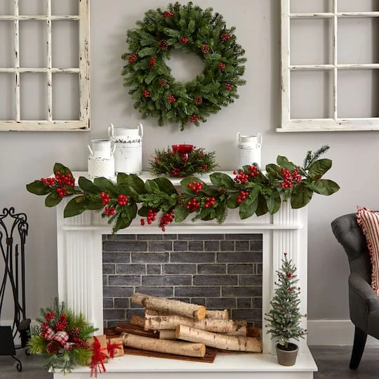 6.5" Cedar Berry Candelabrum 6 6.5" Cedar Berry Candelabrum - Image 6