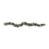 9ft. Pre-Lit Clear LED Ornament & Pinecone Artificial Christmas Garland