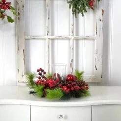 16" Holiday Candelabrum Artificial Arrangement -Northlight Sale Store D251234S 15