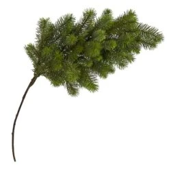 36" Pine Artificial Hanging Flower Set, 4ct. 8 36" Pine Artificial Hanging Flower Set, 4ct. -Northlight Sale Store D251257S 3
