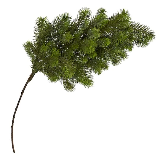 36" Pine Artificial Hanging Flower Set, 4ct. 4 36" Pine Artificial Hanging Flower Set, 4ct. - Image 4