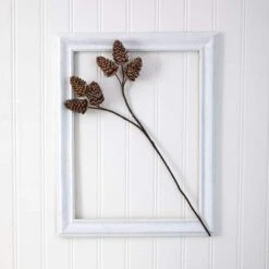 32” Pinecone Artificial Spray Set, 6ct. -Northlight Sale Store D251258S 5