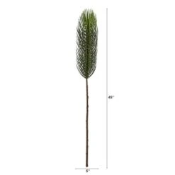 45" Pine Artificial Flower Set, 3ct. -Northlight Sale Store D251259S 2