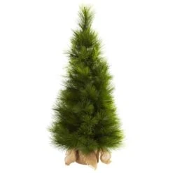 3ft. Pre-Lit Artificial Christmas Tree, Clear Lights -Northlight Sale Store D251261S 12