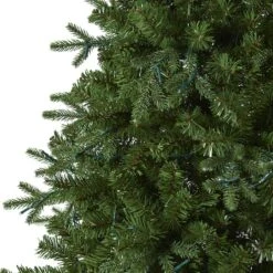 6ft. Pre-Lit Vermont Fir Artificial Christmas Tree With Clear LED Lights -Northlight Sale Store D251317S 5