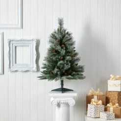 3ft. Unlit French Alps Mountain Pine Artificial Christmas Tree -Northlight Sale Store D251328S 5