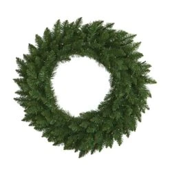 24" LED Green Pine Artificial Christmas Wreath 10 24" LED Green Pine Artificial Christmas Wreath -Northlight Sale Store D251388S 3