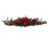 3ft. Red Poinsettia & Berry Centerpiece