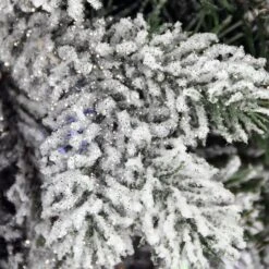 9ft. Pre-Lit LED Snowy Sheffield Spruce Garland -Northlight Sale Store D252402S 3