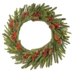 24" LED Dorchester Fir Wreath