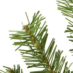 9ft. Pre-Lit Clear Lights Norwood Fir Garland -Northlight Sale Store D252472S 13