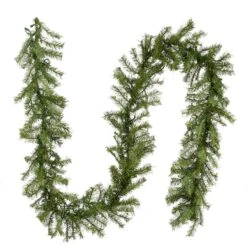 9ft. Pre-Lit Clear Lights Norwood Fir Garland -Northlight Sale Store D252472S 15