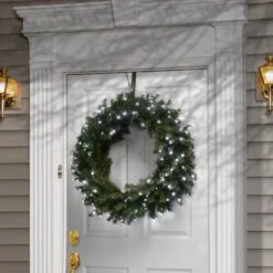 30" Cool White LED Memory-Shape® Norwood Fir Wreath -Northlight Sale Store D252481S 2