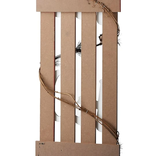 4ft. Red & White Ho Ho Ho Wall Sign 5 4ft. Red & White Ho Ho Ho Wall Sign - Image 5